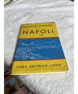 VINTAGE NAPOLI FOLD OUT MAP:  NUOVA PIANTA DI NAPOLI, CASA EDITRICE LOZZI - $16.38 CAD