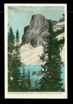 Vintage Postcard Tower Of Babel Moraine Lake Banff Alberta Canada 1956 Cancel - £12.60 GBP