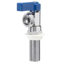 Washing Machine Valve 1/2&quot; MIP x 3/4&quot; MHT Brass Chrome Homewerks 10-261-C - $13.85