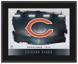Chicago Bears Team Logo 10.5&quot; x 13&quot; Sublimated Plaque Fanatics - $29.95