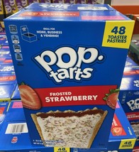 pop-tarts frosted strawberry 48 ct. - £13.40 GBP