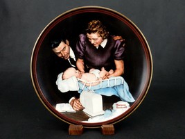 Vintage Collector Plate, &quot;Growing Strong&quot; Rockwell&#39;s The Ones We Love, #... - $6.81