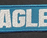 Philadelphia Eagles Super Bowl Football Embroidered Iron on Patch 4&quot; x 1&quot; - $6.84