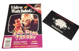 Evil Dead Trilogy Video Watchdog #46 Mothman Prophecies Movie Promo Card Horror - £13.23 GBP