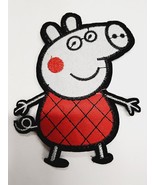 Pig Sew On Patch Multicolor Super Cute Great Embellishment to Personalize With - $9.64
