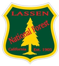 Lassen National Forest Sticker R3264 California You Choose Size - £1.13 GBP+