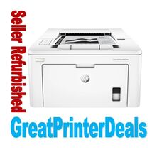 HP LaserJet Pro M203dw Wireless Duplex Printer | Tested | LOW PAGE COUNTS - $113.84