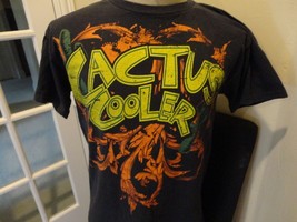 Vtg 90&#39;s Black Catcus Cooler Sportex Cotton T-shirt Adult M Rare Find Made Usa - £22.41 GBP