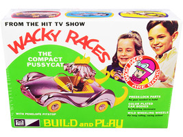 Skill 2 Snap Model Kit The Compact Pussycat with Penelope Pitstop Figurine &quot;Wack - £38.96 GBP