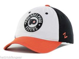 Philadelphia Flyers Zephyr Circle Trey NHL Team Logo Hockey Cap Hat - £15.02 GBP