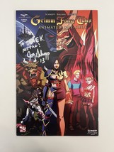 Grimm Fairy Tales Animated One-Shot 2012 Author Jon Schnepp signed comic book - £7.86 GBP