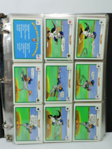 Vintage 1990 Upper Deck MLB Looney Tunes Trading Card Lot of 35 Pages wi... - £15.98 GBP