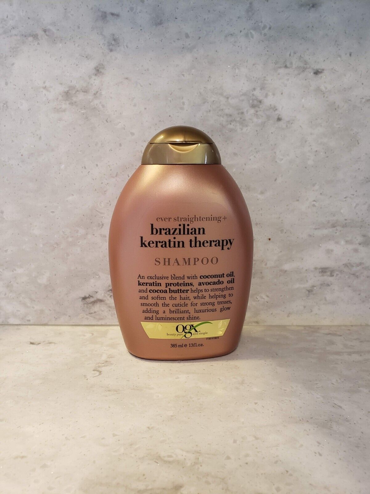 OGX Brazilian Keratin Therapy Shampoo With Coconut And Avocado Oil 13 fl oz New - £9.28 GBP