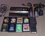 Atari 2600 Jr   Rainbow w/  joysticks adapters, 10 GAMES ALL TESTED To W... - $148.49