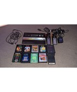 Atari 2600 Jr   Rainbow w/  joysticks adapters, 10 GAMES ALL TESTED To W... - £116.76 GBP