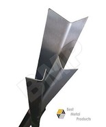 STAINLESS STEEL CORNER GUARD ANGLE KITCHEN NURSING 2x2x48&quot; 20ga 304 0600124 - £22.44 GBP
