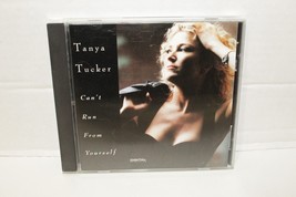 Tanya Tucker Can&#39;t Run From Yourself CD 1992 Liberty Records Country Album - £7.93 GBP