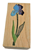 All Night Media Posh Impressions Stamp Iris Flower Dee Gruenig Card Maki... - £3.92 GBP