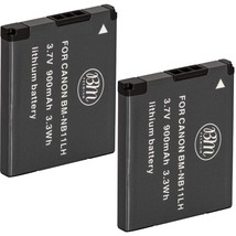 Bm Premium 2 Pack Of Nb-11L, Nb-11Lh Batteries For Powershot Elph 110, - £26.62 GBP