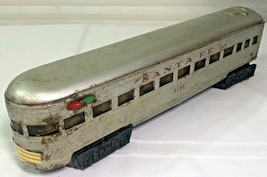 VINTAGE MARX Santa Fe Observation Car #3197 O Gauge Post War - $74.13