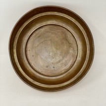 Vintage Brass Copper Brass Mold Bowl Dish 8.25 X 2 inch Boho Farmhouse D... - $9.85