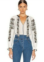 Ulla Johnson: Size 2: Women&#39;s: Rima Blouse: Blanc: Nwt: $455 - £161.46 GBP