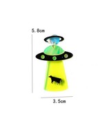 Fashion Jewelry Neon ET Animal Earrings Women&#39;s Pendant Acrylic UFO Drop... - £9.01 GBP+