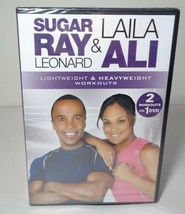 Sugar Ray Leonard &amp; Laila Ali: Lightweight &amp; Heavyweight Workouts New Dvd 2011 - £22.57 GBP