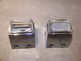 1964 JEEP 4 WHEEL DRIVE &amp; NEUTRAL WARNING LIGHT BEZELS &amp; COLORED INSERTS... - £35.22 GBP