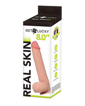 Get Lucky 8.0&quot; Real Skin Series - Flesh - £29.98 GBP