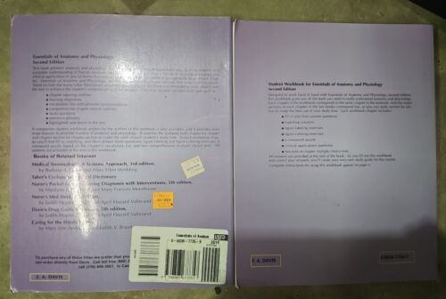 Essentials of Anatomy and Physiology by  Sanders Scanlon Student Workbook Lot Item image 2