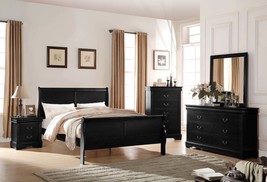 Louis Philippe Black 2Pc Twin Bedroom Set - $350.99