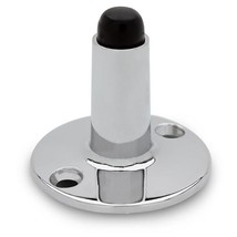 Chrome-Plated Floor Mounted Door Stop 2&#39;&#39; - £6.00 GBP