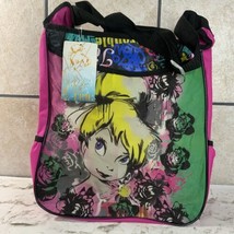 Disney Tink Tinkerbell Shoulder Bag Satchel Pink Green NWT Back To School - £11.72 GBP