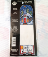 NMI Needle Magic Counted Cross Stitch Bookmark Kit Christmas Silent Night - $6.75 CAD