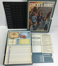 Stocks and Bonds Vintage Bookshelf Game 1964 By 3M Company Complete - $19.78