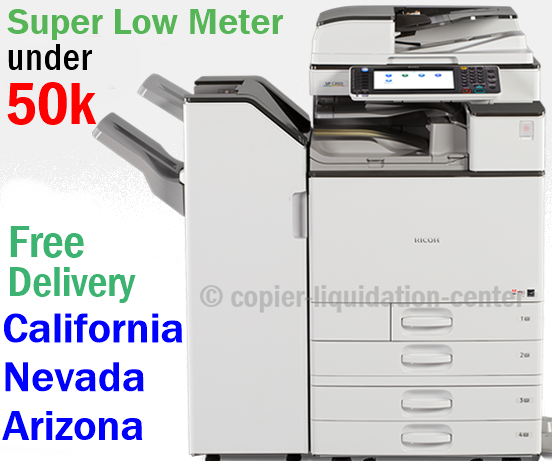 Ricoh MPC3003 MP C3003 Color Network Copier Print Fax Scan to Email. 30 ... - $2,277.00