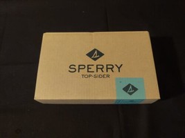 SPERRY SP Ollie Jr Truffle/Dark Grey Canvas Boat  Boys Shoes Sz 5M EU 21 w/box - £15.55 GBP