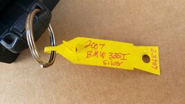 BMW 335i N54 AT ECU ECM DME CAS3 Ignition Switch Fob SET 7575875 image 2