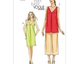 VOGUE PATTERNS V8655 Misses&#39; Tunic, Dress and Pants, Size BB (8-10-12-14) - £7.63 GBP