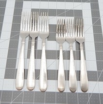 Towle Ariel Satin Dinner Salad Forks Living Collection Stainless China L... - £19.74 GBP