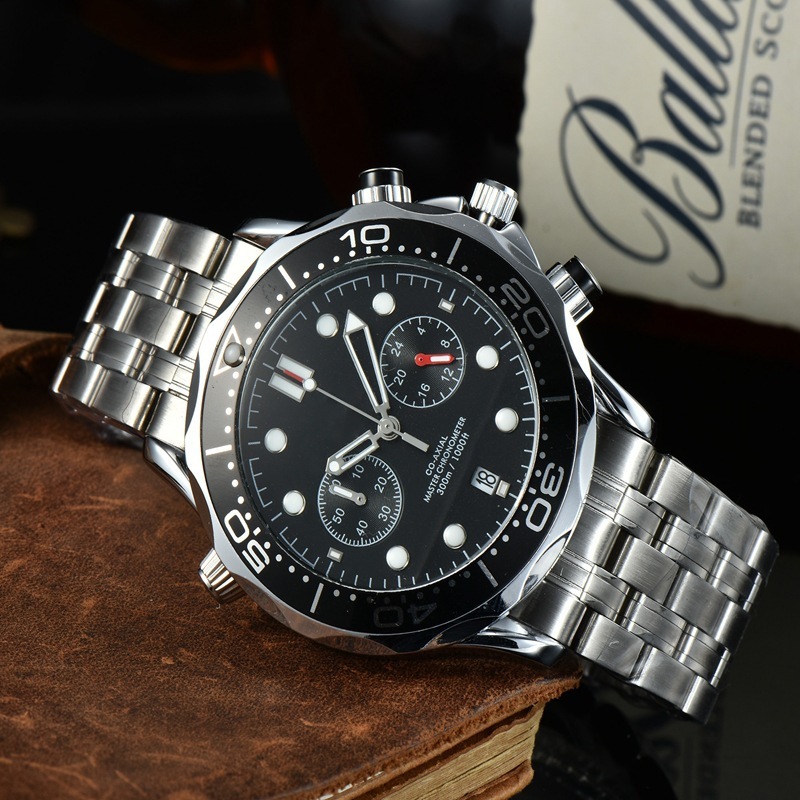 Quartz Watch Men's Six-Pin Full Function Quartz Watch Swatch Joint
