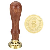 Alphabet S Wax Seal Stamp, Initial Letter Sealing Wax Stamp Classic Retro Remova - £12.01 GBP