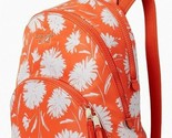 Kate Spade Karissa Nylon Medium Backpack Orange Floral WKR00450 NWT $279... - £65.83 GBP