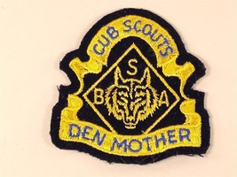 ✅ Cub Scout Patch Den Mother Vintage Felt Type C-DM3 Boy Scout BSA - £11.64 GBP