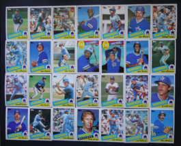 1985 Topps Seattle Mariners Team Set of 28 Baseball Cards - £3.93 GBP