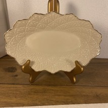 Lenox Oval Tray with gold border - $19.36