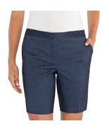 Mario Serrani Italy Comfort Stretch Woven Short Blue  Women&#39;s Sz 4 or 14... - $23.00