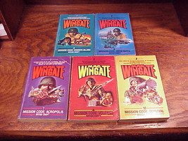Lot of 5 Mac Wingate Series Paperback Books by Bryan Swift, no. 4, 6, 7, 8, 10 - $19.95
