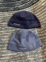 Pair Of Blue Columbia &#39;Mountaindale&#39; L/XL Omni-Heat Fleece Winter Beanie... - £20.66 GBP